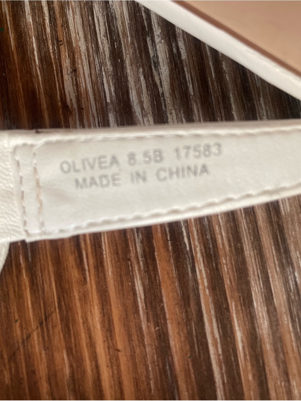Ralph Lauren White T-Strap Gold-Accent Sandals - Picture 7 of 7